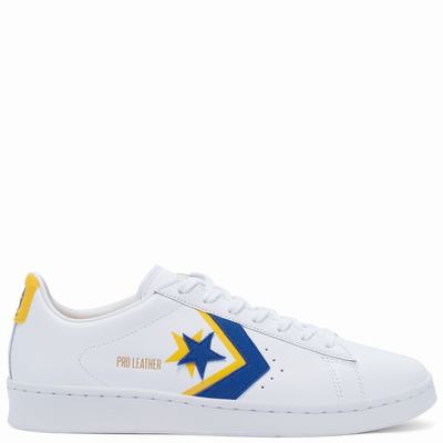 Női Converse Pro Leather Double Logo Tornacipő CO2089635 Fehér/Kék